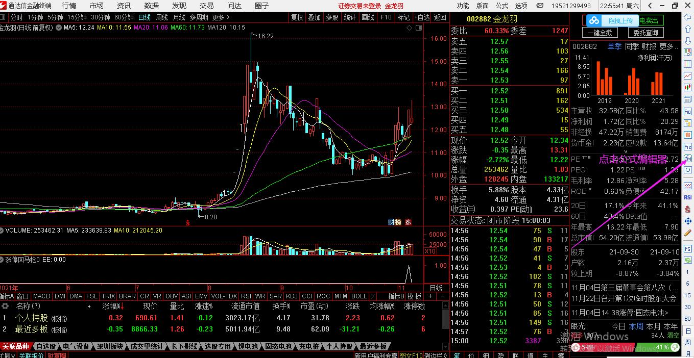 知名游资霸气涨停板选股指标,游资涨停回马枪选股公式和指标