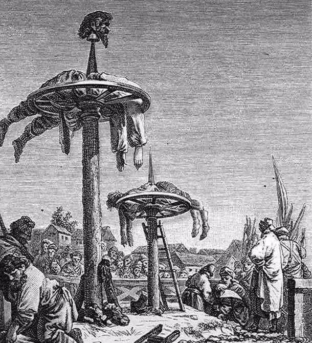 残忍至极的欧洲古代20大酷刑,全世界古代的前十大酷刑