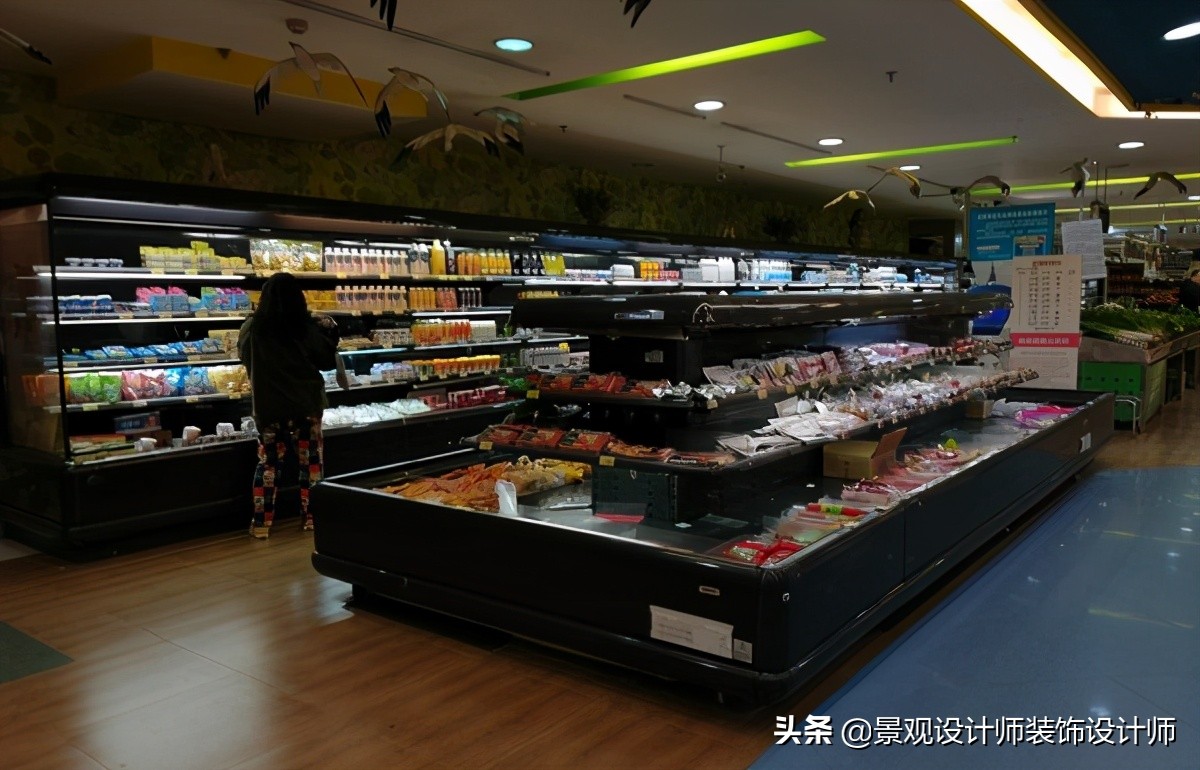 商场店铺设计案例图纸,超市设计图解大全