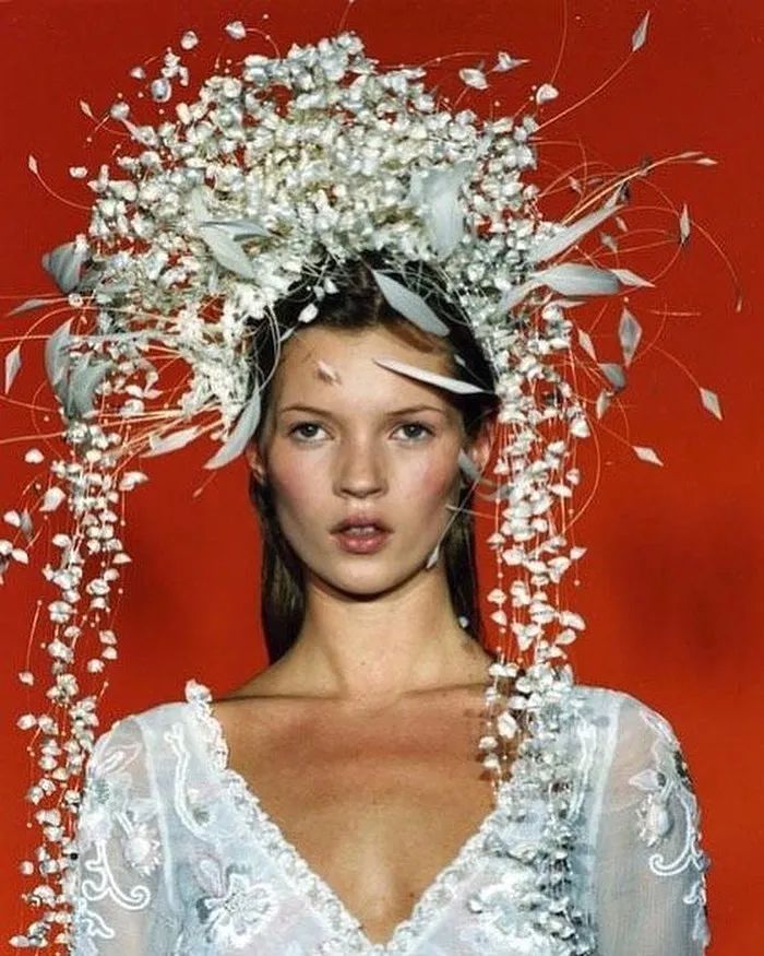 katemoss超模,47岁传奇超模katemoss海滩照片