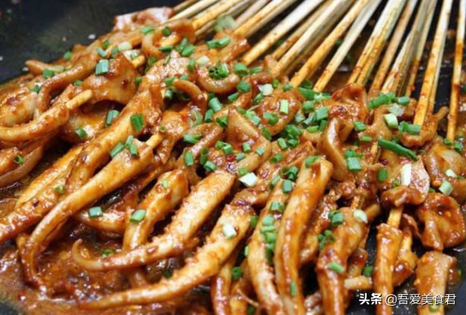 商用铁板鱿鱼制作,铁板鱿鱼烧烤技术