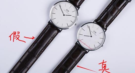 dw手表真假鉴别有什么办法,dw皮带手表真假