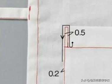 前后双面系带围裙效果附图纸,美观围裙的样式