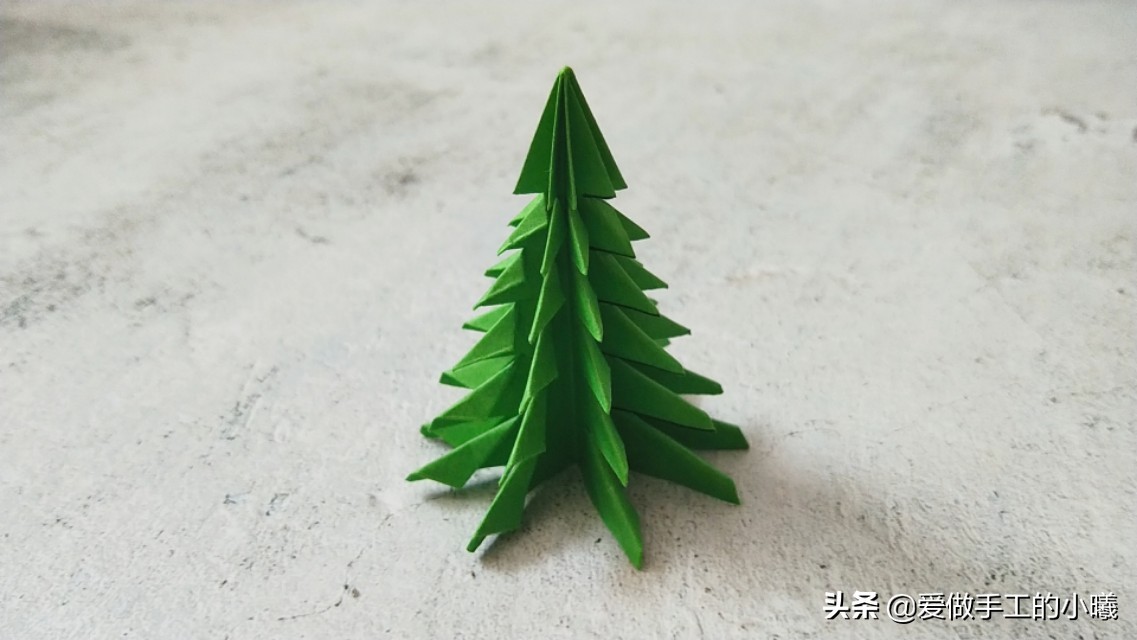 圣诞树折纸教程简单视频,圣诞树折纸教程详细