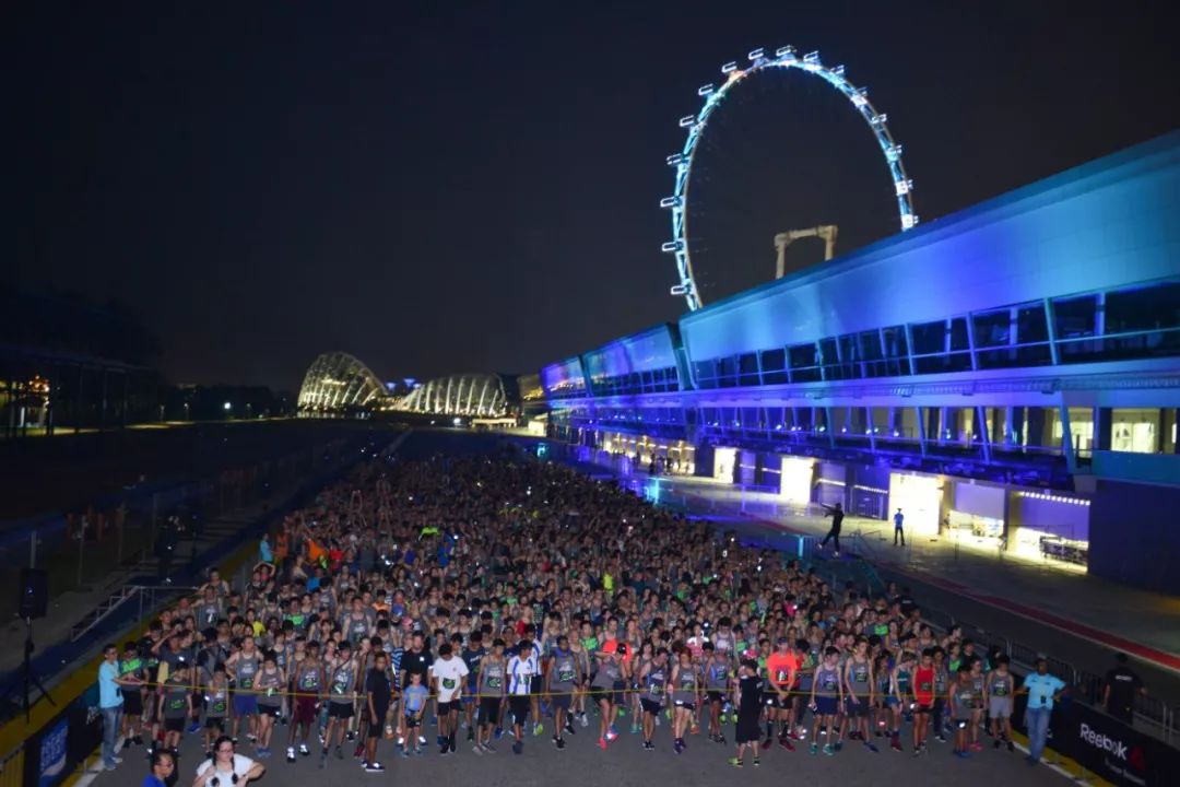 新加坡sundown夜间马拉松,新加坡日落马拉松终点