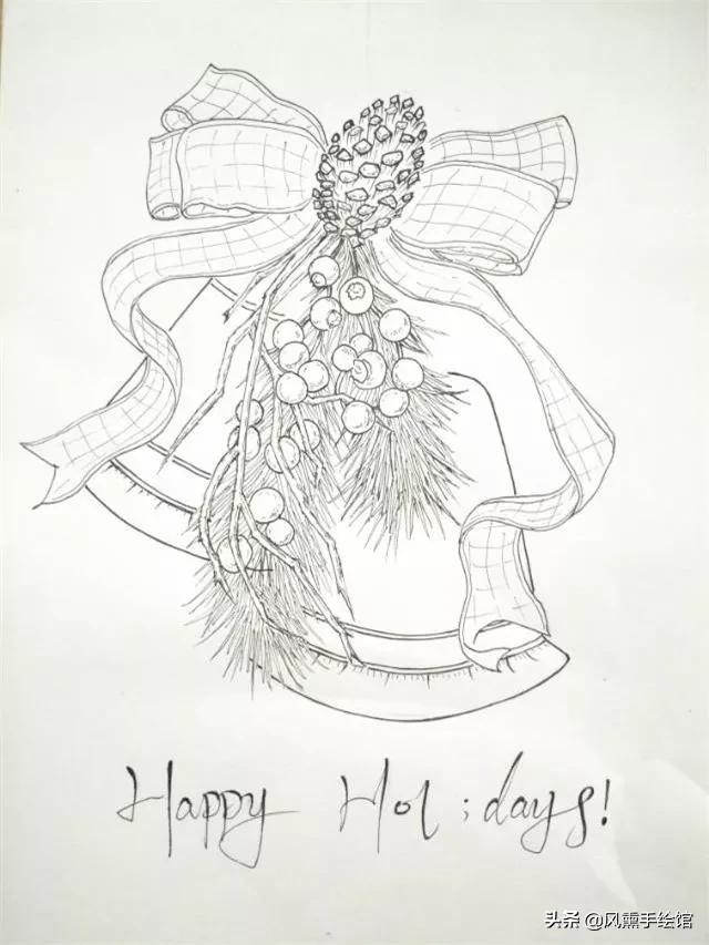 圣诞贺卡手工创意,圣诞节贺卡美术作品