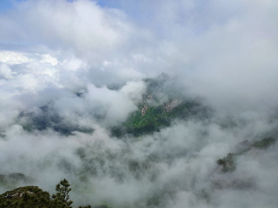 金寨县天堂寨风景区白马大峡谷,金寨县天堂寨风景区雪景