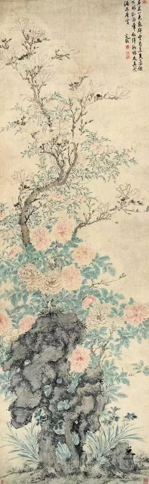 历代中国画中的奇石,中国画奇石作品欣赏