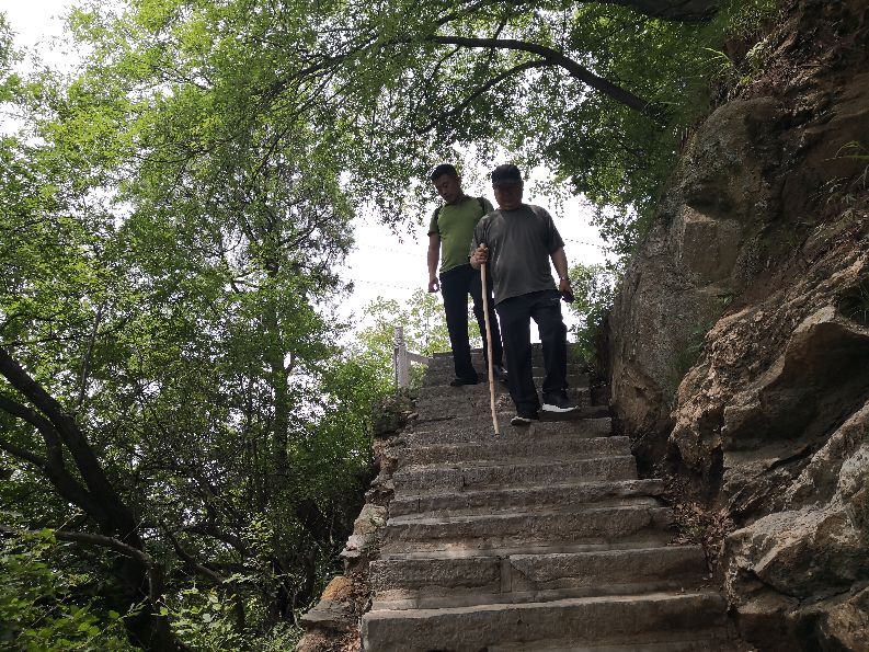 徒步终南山南五台,秦岭终南山南五台