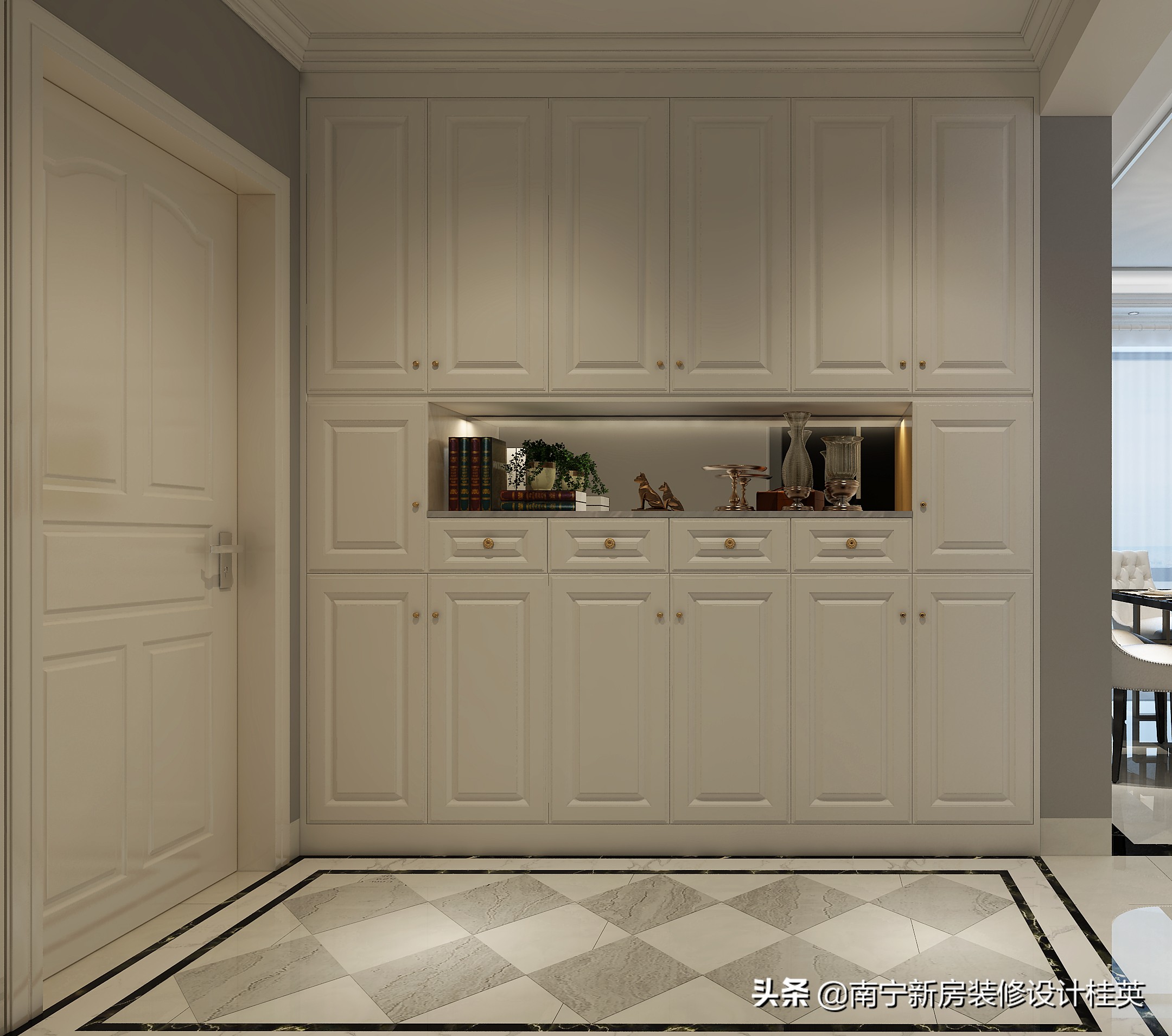 荣和悦澜山户型装修,荣和澜山府127装修效果图