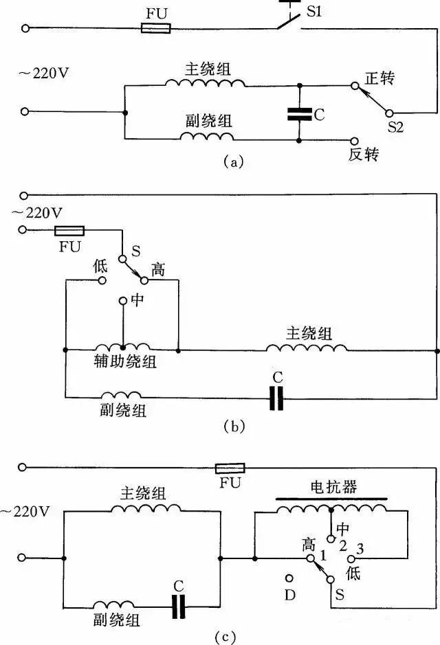 4极6极双速电机正确接线方法,高低速双速三相电机接线实物图