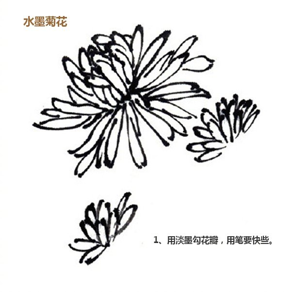如何画水墨画风景超简单,简单的水墨画怎么画