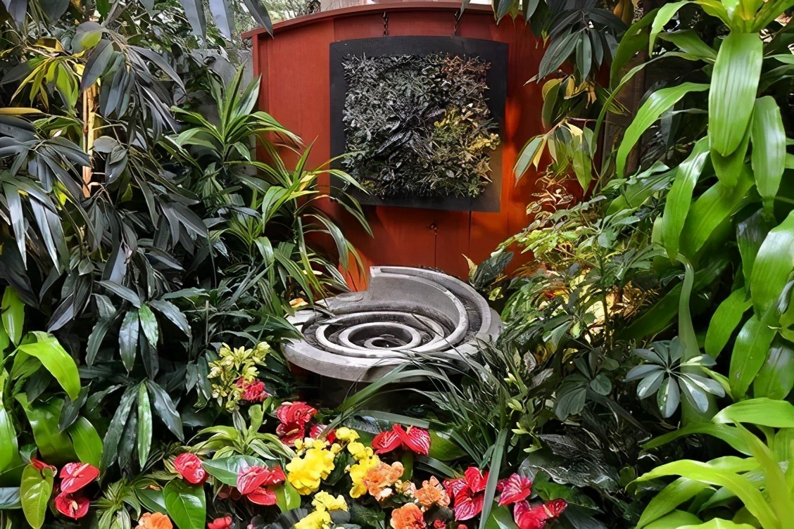 布查德花园的秋冬季,全球最美花园布查特花园