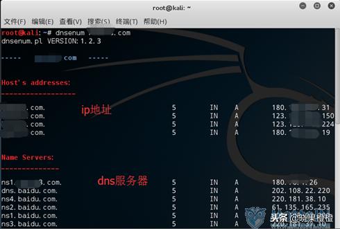小白客带你走进黑客世界15kalilinux下的信息收集技术