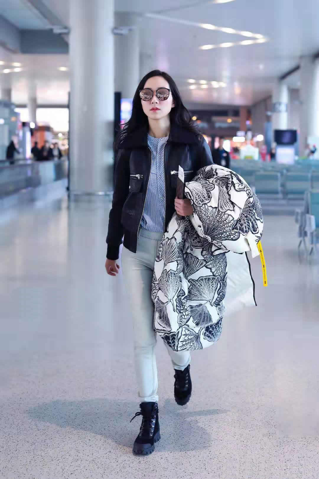 韩雪穿搭高级感,韩雪穿宽松外套