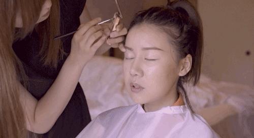 日系化妆教程石原里美,日本化妆师给徐老师化成石原里美