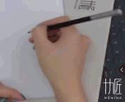 纹绣线条眉手正确拿法,线条眉的排列和纹绣法