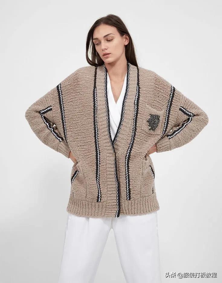 针织立体圆口袋,针织圆形口袋视频教程