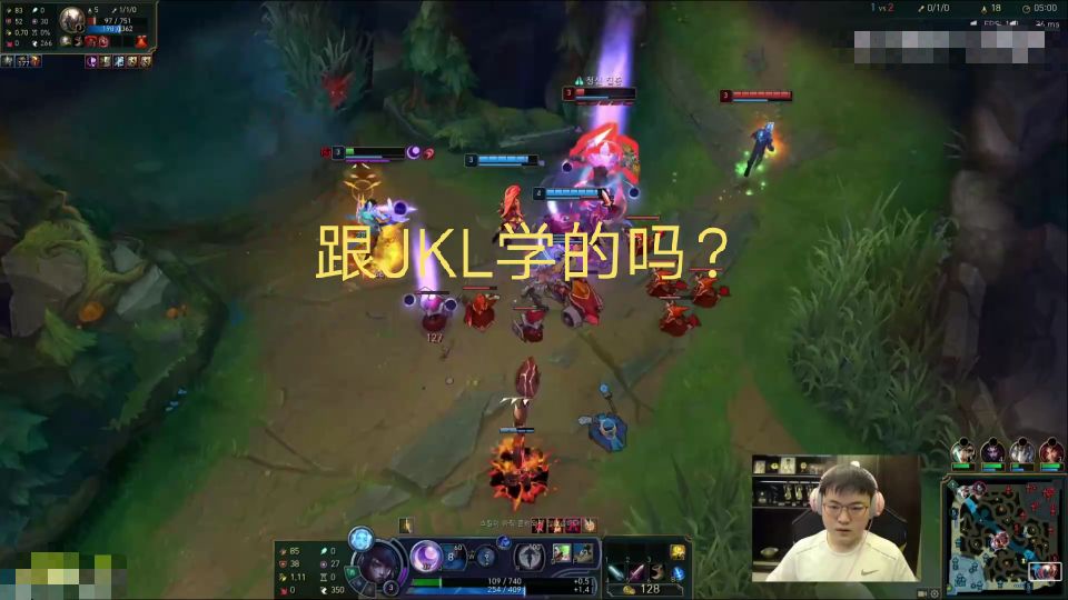 队友不敢开团怎么办？Uzi传授AD开团技巧，粉丝：跟JKL学的吗？