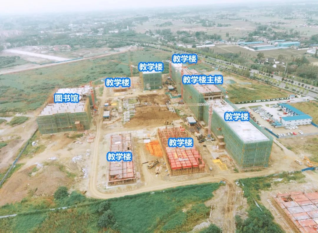 成都科技大学什邡校区,电子科大成都学院什邡校区地图