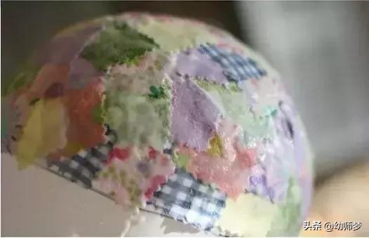 气球手工制作大全幼儿园,创意手工气球印画