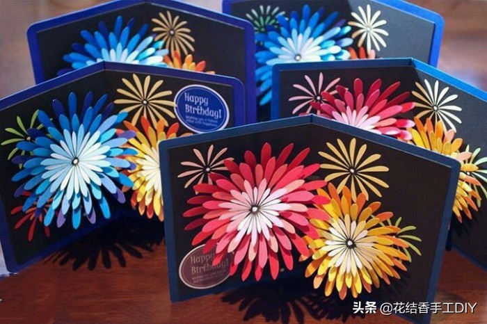 立体贺卡节日贺卡,手工立体贺卡教程简单又漂亮