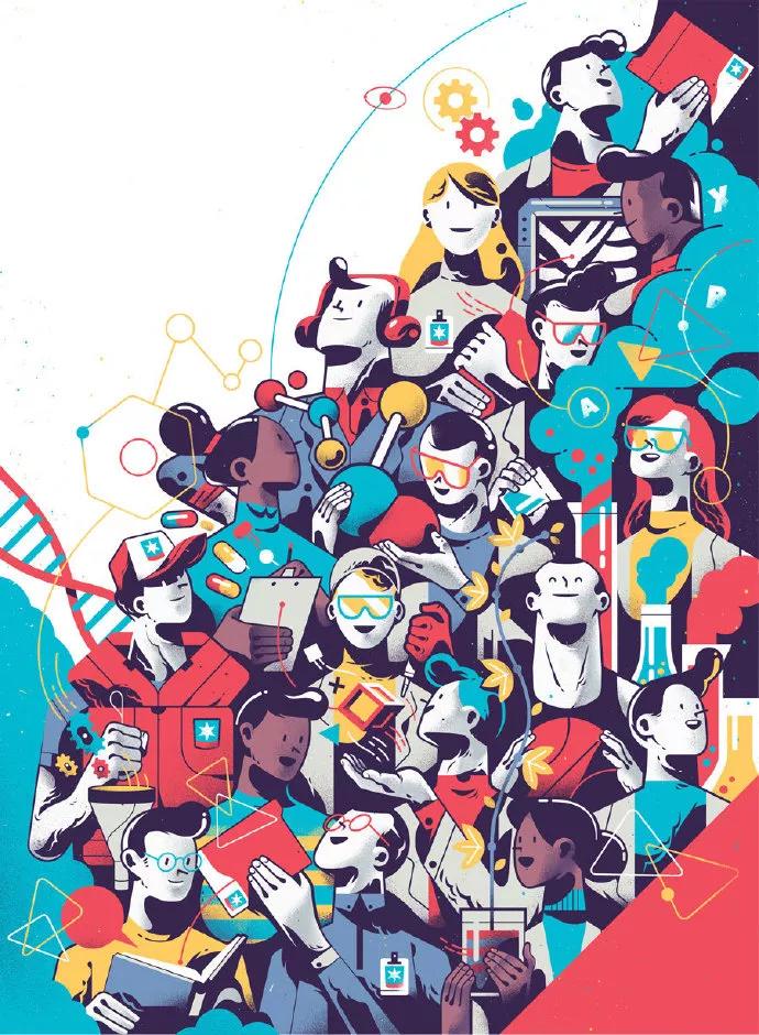 幽默风趣的创意插画摄影,幽默化插画