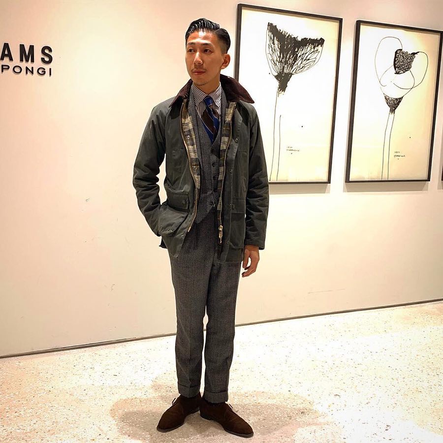 barbour是什么风格穿搭,barbour亚洲款