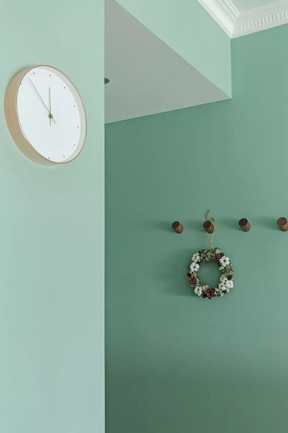 卧室绿色全屋乳胶漆,小户型房子刷乳胶漆好看