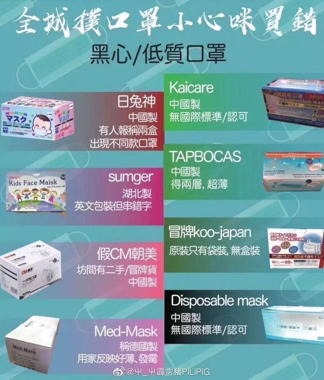 抗疫情适合的几款口罩,真正的抗疫口罩