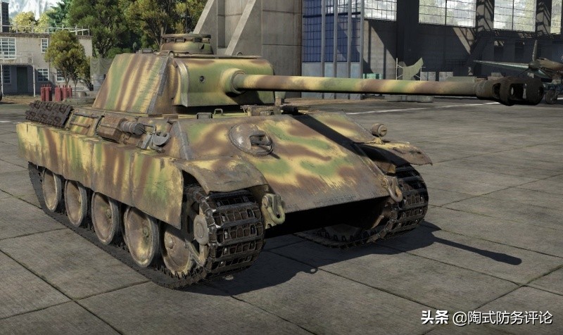 二战黑豹坦克有多高,黑豹坦克是二战中最好的中型坦克