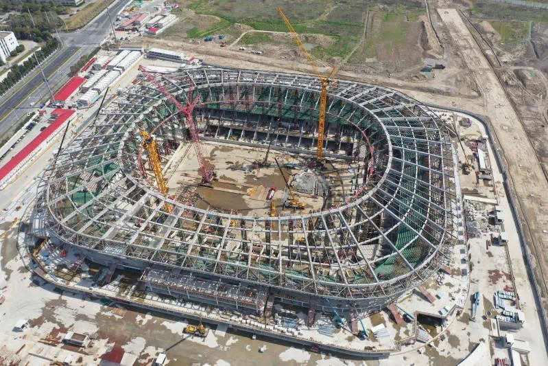 浦东足球场为啥不是5万座,上海浦东足球场用了没