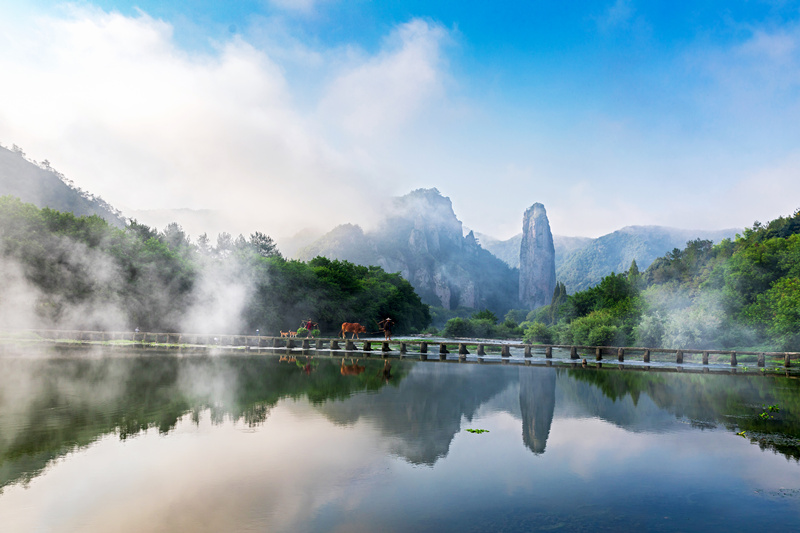 缙云仙都,美若仙境,春风十里不如陪你一起领略缙云风光