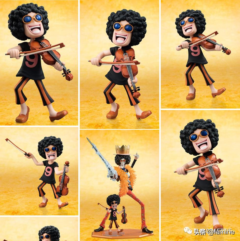 海贼王*布鲁克*模玩图鉴