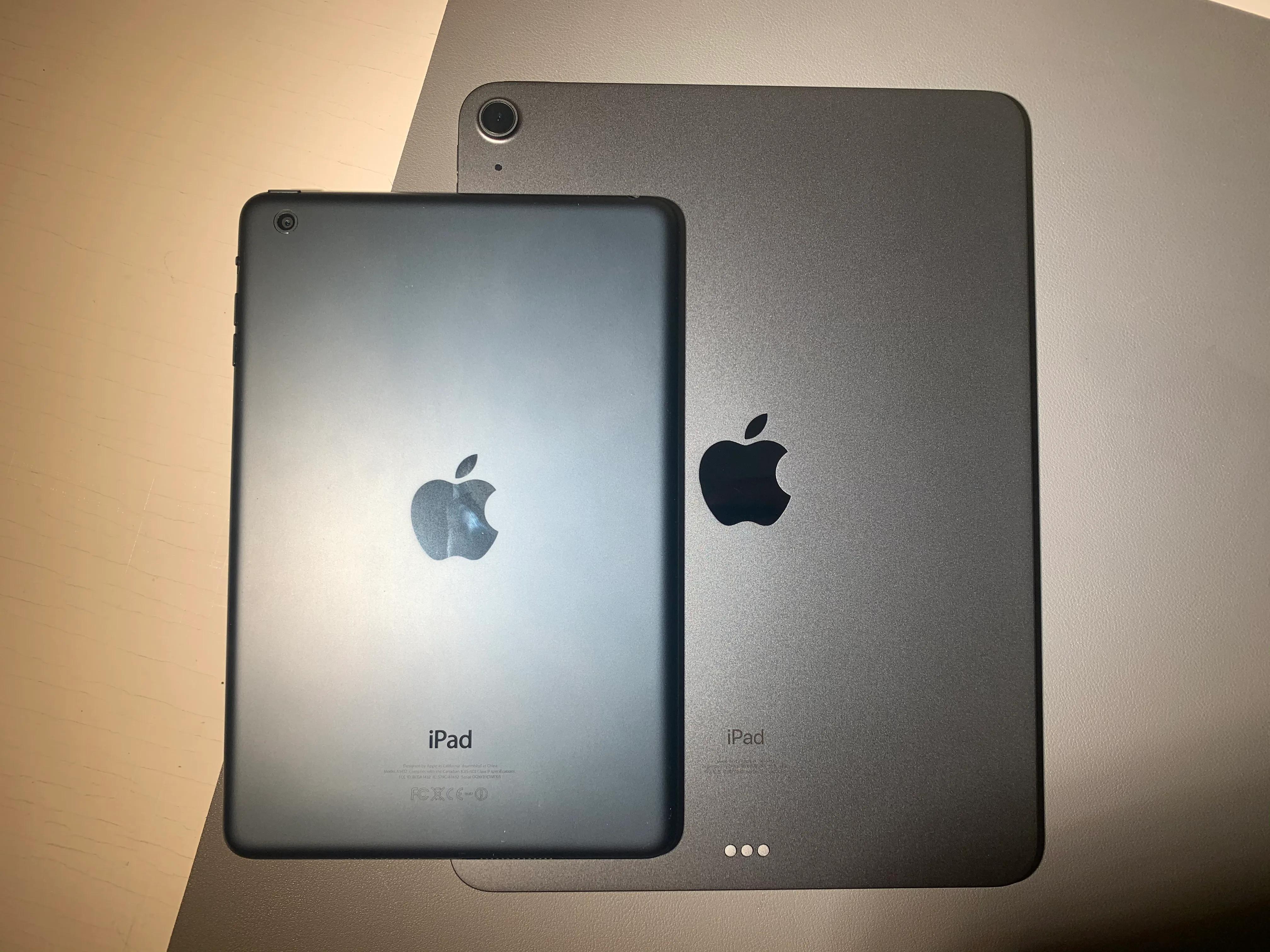 ipadmini4和5的区别,ipadair4和ipad第九代对比