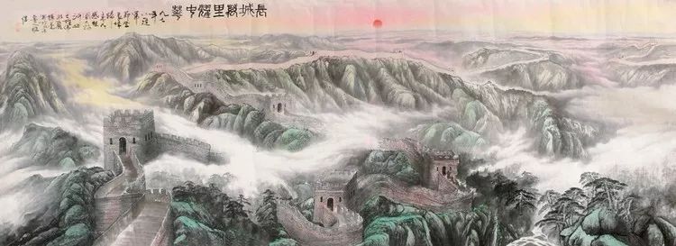 陈良宗山水画作品欣赏,陈家振山水画作品欣赏