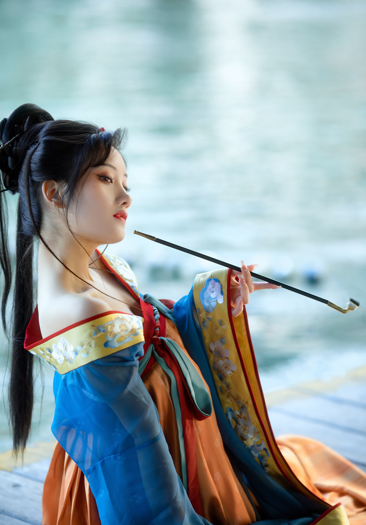 真正的汉服风女孩,汉服穿在身上满满的温婉古典风