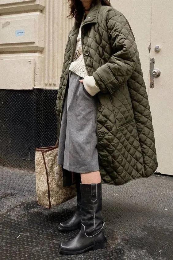 保暖百搭外套,又保暖又好看的外套上身效果好