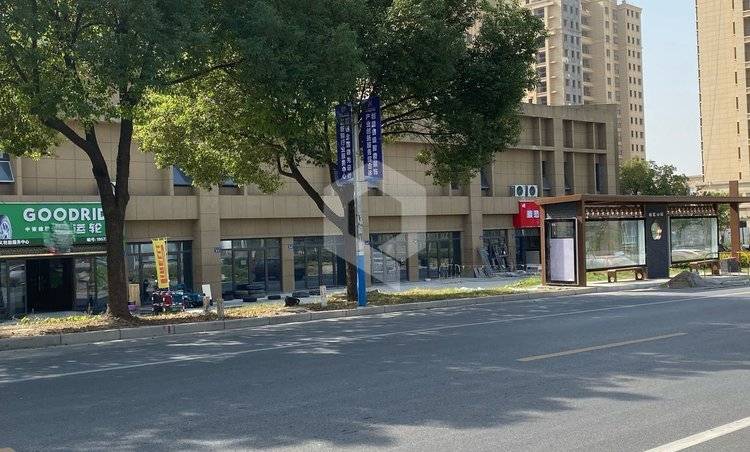 官嘉兴王店镇尚品公馆沿街商铺卖的很火，只是因为可以一托二吗