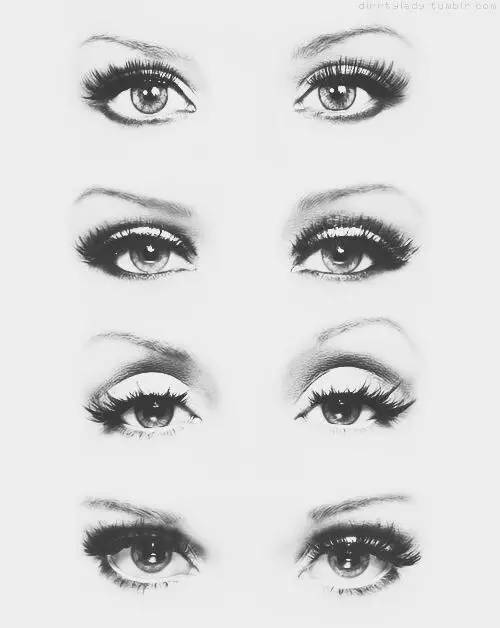 眼睛小怎么画眼妆显眼大,美术画眼睛教学视频