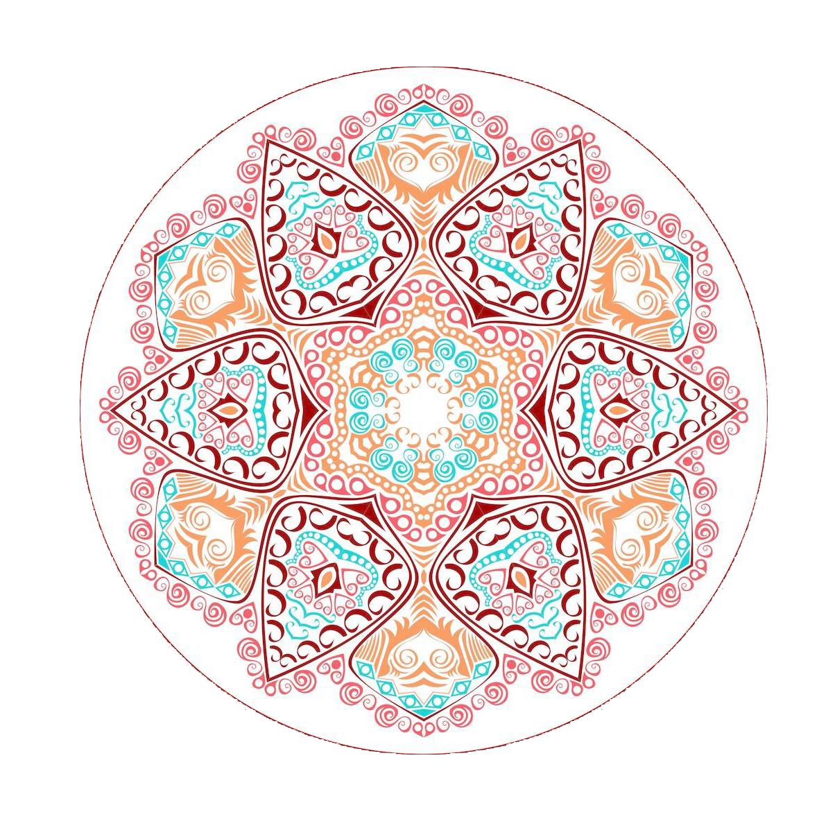 中国圆形图案花纹,中国传统花纹简单图案大全