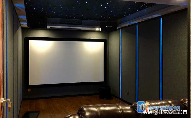 激光电视私人影院装修效果图,8平米私人影院装修