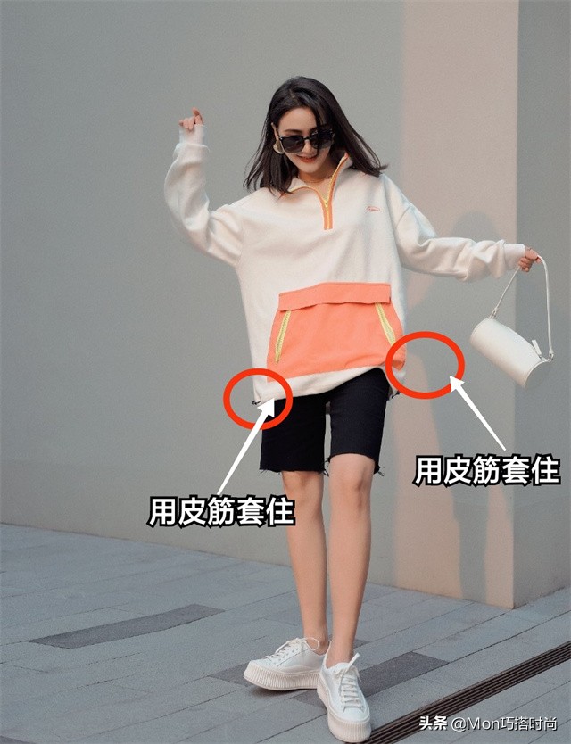 为什么我穿宽松款的卫衣显胖,为什么别人穿卫衣比你好看