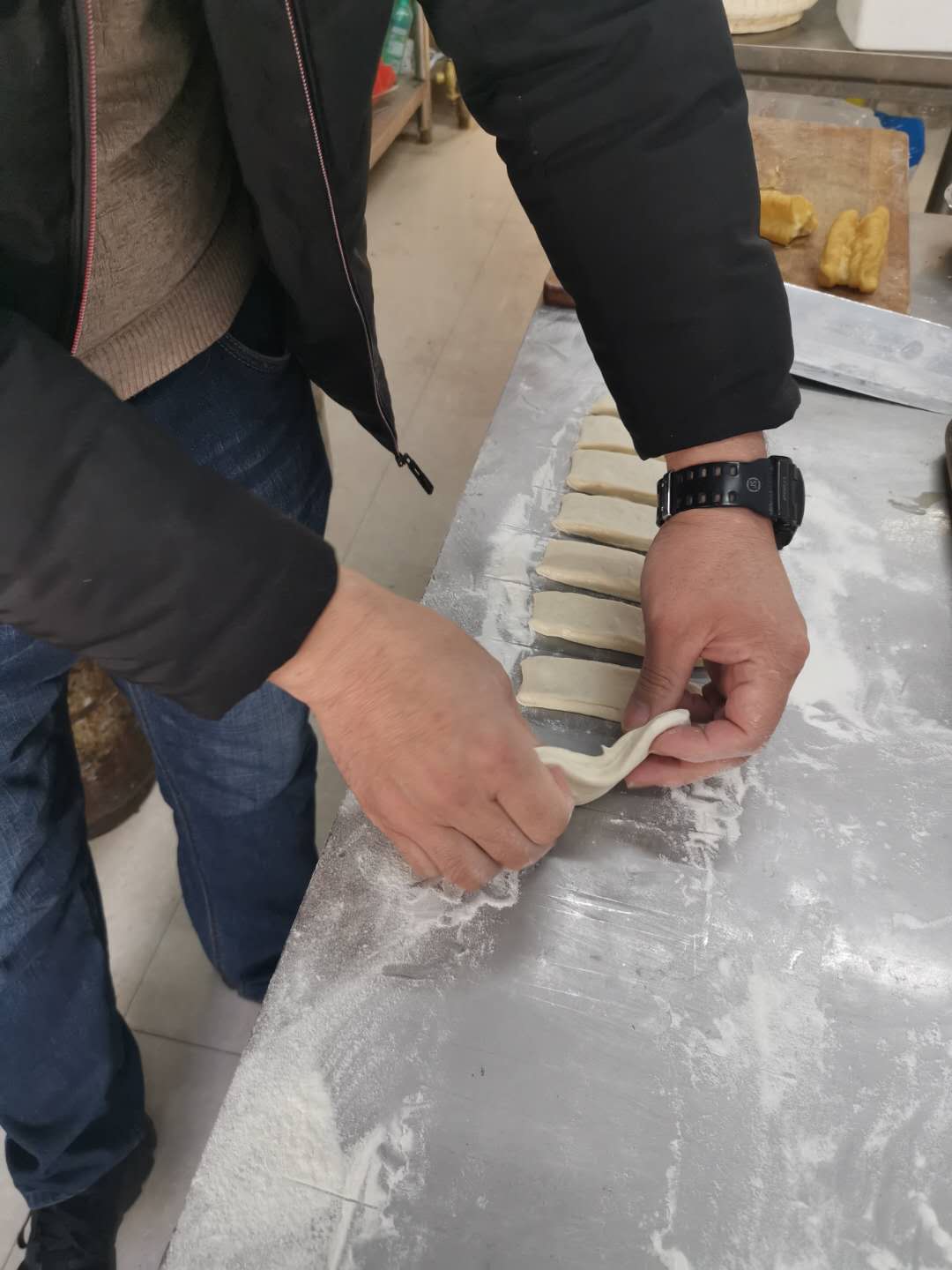 早餐吃的糯米油条,早餐吃好吃的油条