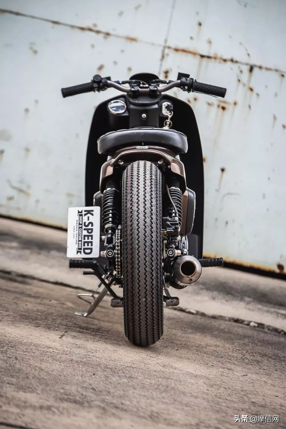 泰国K-Speed发布咖啡复古定制版本田超级幼兽