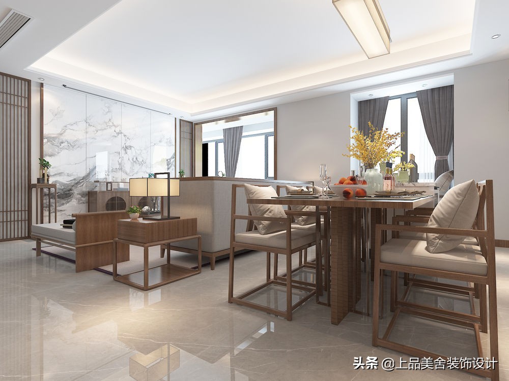 大横厅户型意式极简风,大横厅户型为何受青睐