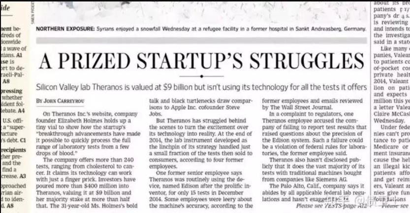 硅谷女乔布斯的“滴血成金”*局骗**,奥巴马、基辛格深陷其中