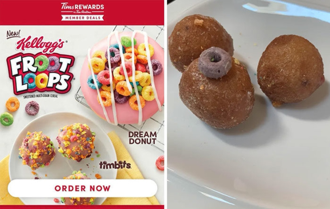 18张笑到头掉的“广告不实照”，我说，那个饼是忘记放馅了吗？