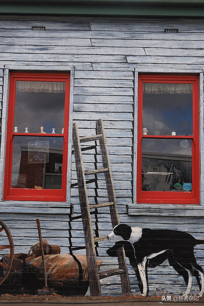 谢菲尔德壁画小镇图片,塔斯马尼亚壁画小镇谢菲尔德小镇