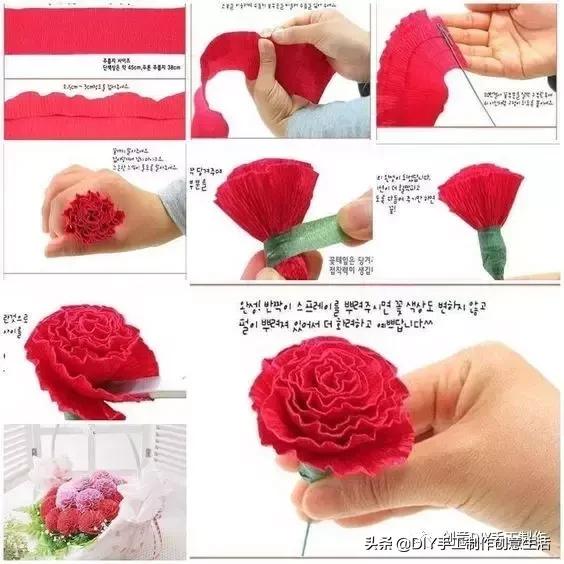 母亲节礼物手工花做好的,怎么做母亲节礼物手工花